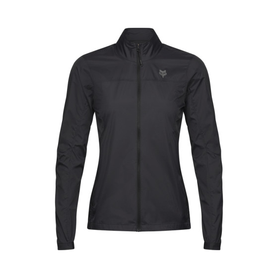Dámská cyklistická bunda - FOX Ranger Wind Jacket 2025 - Black