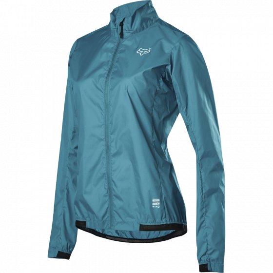 Dámská cyklistická bunda - FOX Wmns Defend Wind Jacket 2019 - Aqua