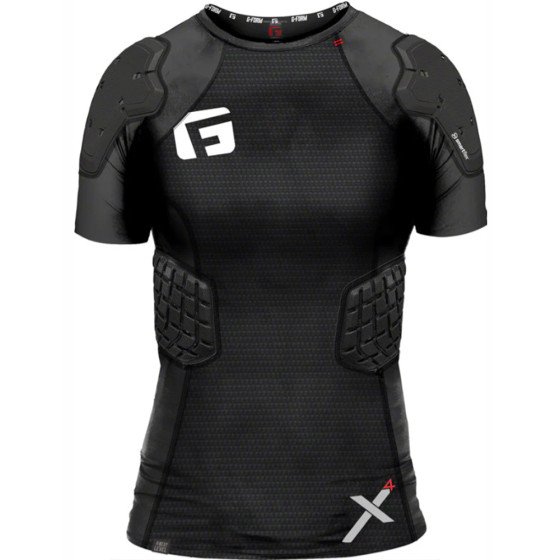 Dámské chráničové triko - G-FORM Pro-X4 - černá