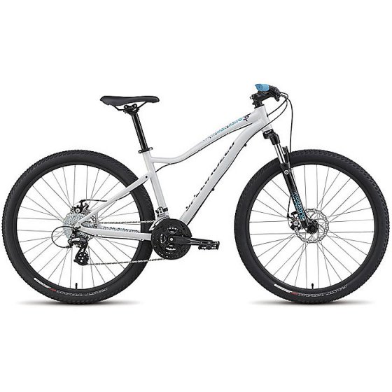 Dámské horské MTB kolo - SPECIALIZED Jynx 650B 2016 - metalická bílá