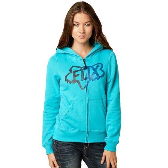 Dámské mikina - FOX Changing Zip Hoody 2015 - světle modrá