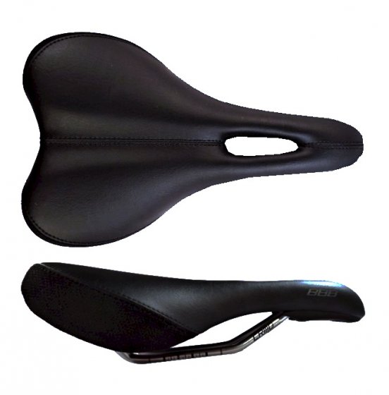 Dámské sedlo - BBB Anatomic Race D - černá