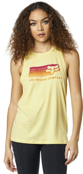 Dámské tílko Fox Drifter Tank Pale Yellow XS