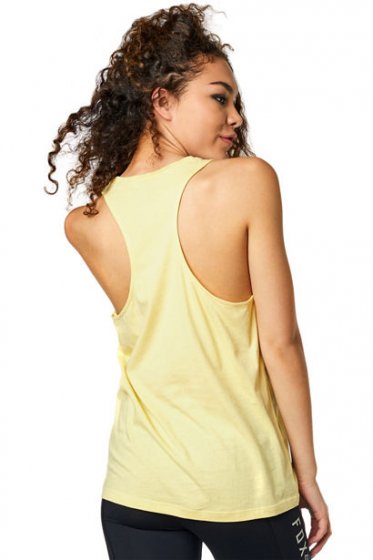 Dámské tílko - FOX Drifter Tank - Pale Yellow