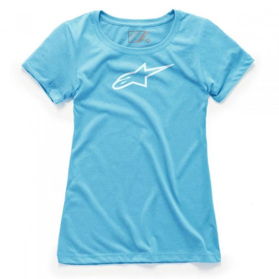 Dámské triko - ALPINESTARS Ageless Tee 2019 - Lite Blue