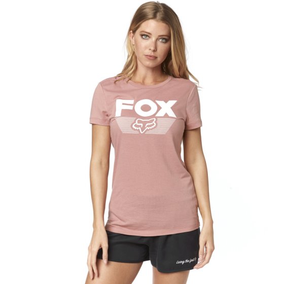 Dámské triko Fox Ascot Ss Crew Tee Blush L