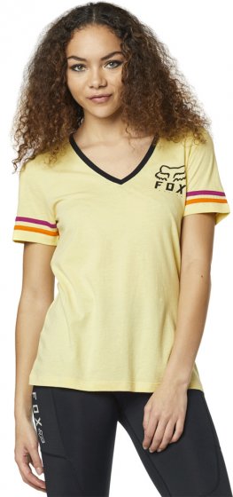 Dámské triko Fox Heritage Forger Ss Top Pale Yellow L