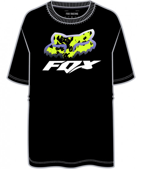 Dámské triko Fox Morphic Ss Tee Black XS