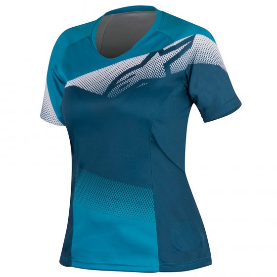 Dámský dres - ALPINESTARS Mesa SS 2017 - Stella blue aqua