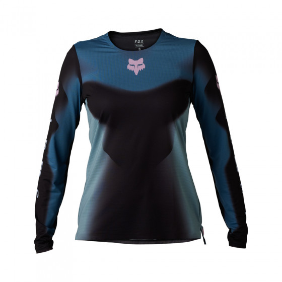 Dámský dres Fox W Flexair Ls Jersey Ts57 Black XS