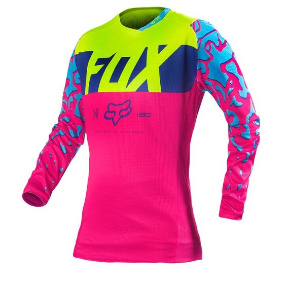 Dámský dres - FOX Womens 180 2016 - růžová