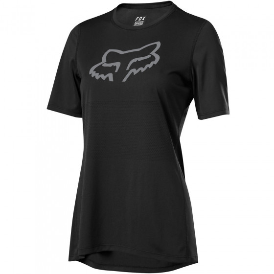 Dámský dres - FOX Womens Ranger Short Sleeve Jersey 2021 - Black