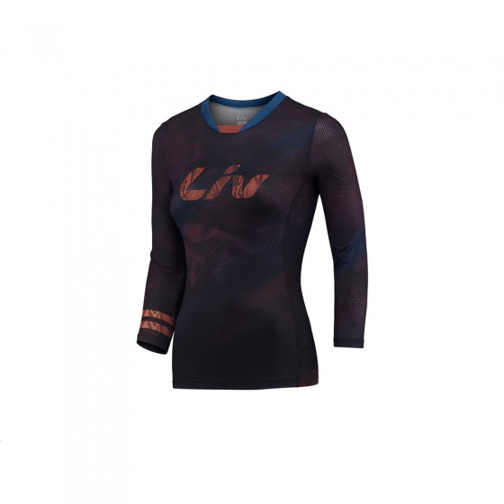 Dámský dres - LIV Nebula 3/4 Jersey - Rosewood