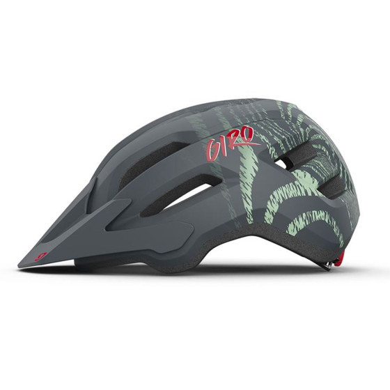 Dětská přilba MTB - GIRO Fixture II Youth - Mat Dark Shark Ripple