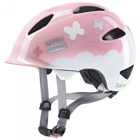 Dětská přilba MTB - UVEX Oyo - Butterfly Pink