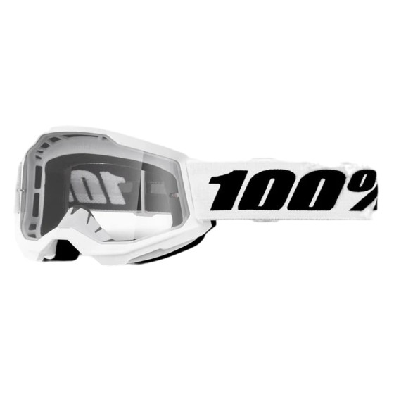 Dětské brýle - 100% Strata 2 Junior - White (čiré sklo)