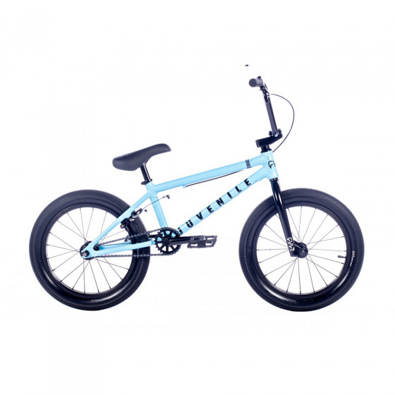 Dětské freestyle BMX kolo - CULT Juvenile 18" B 2022 - Cavalry Blue/Black