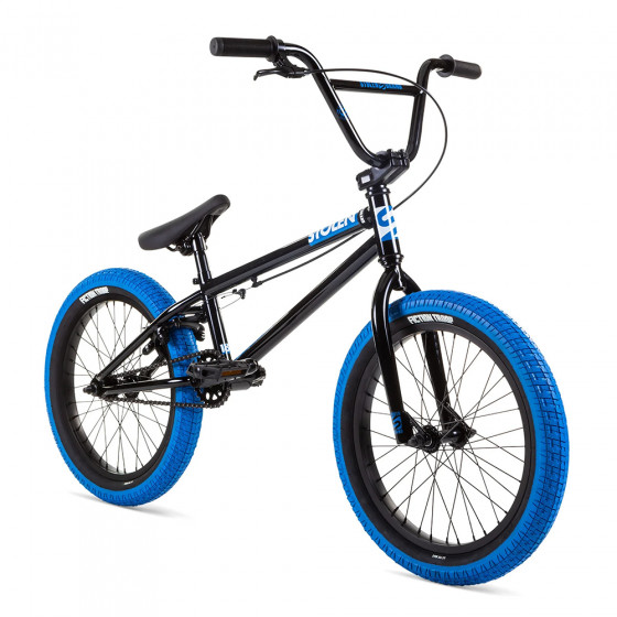 Dětské freestyle BMX kolo - FICTION Agent 18" - Black