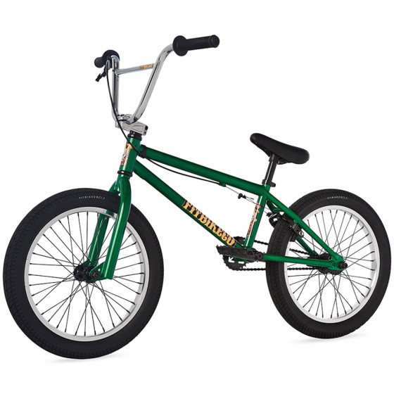 Dětské freestyle BMX kolo - FITBIKE Misfit 18" - Green