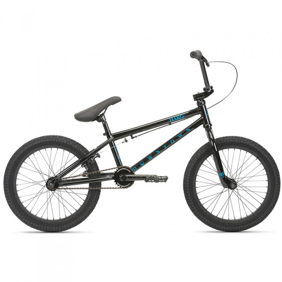 Dětské freestyle BMX kolo - HARO Downtown 18" 2021 - Black