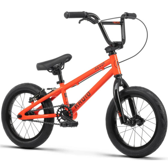 Dětské freestyle BMX kolo - RADIO Revo 14" - Turbo Red