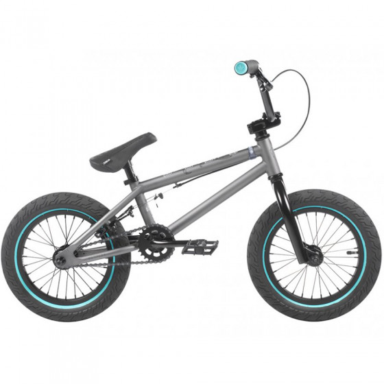 Dětské freestyle BMX kolo - SUBROSA Altus 14" - Granite Grey