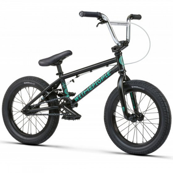 Dětské freestyle BMX kolo - WE THE PEOPLE Seed 16" 2021 - Matt Black