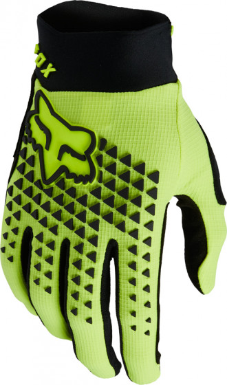 Dětské rukavice Fox Yth Defend Glove Fluo Yellow YL