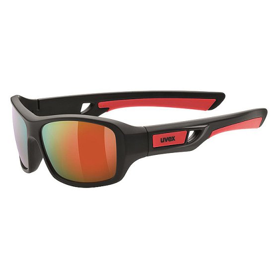 Dětské sluneční brýle - UVEX Sportstyle 505 - černočervená