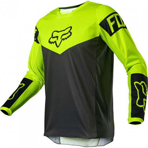 Dětský dres - FOX 180 Revn 2021 - Fluo Yellow