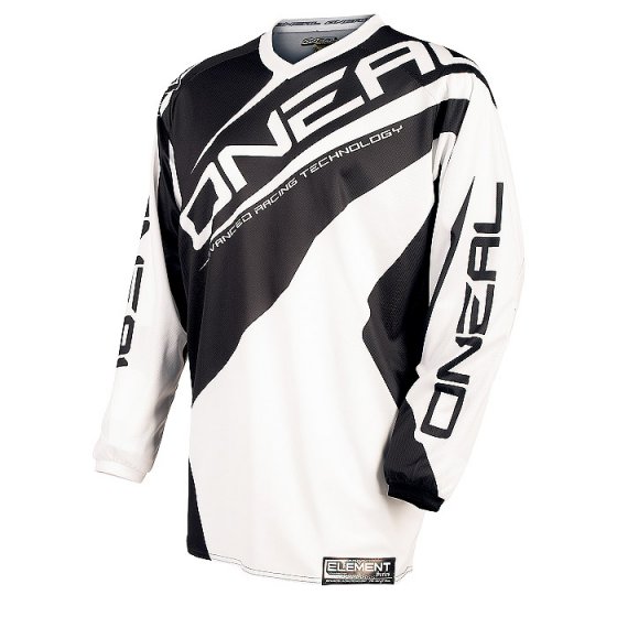 Dětský dres - O'NEAL Element RACEWEAR 2016 - bílá