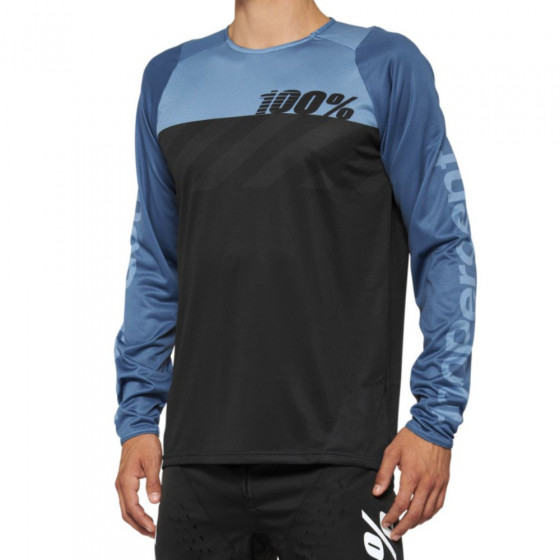 Dres - 100% R-Core Ls 2022 - Black / Slate Blue