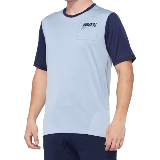 Dres - 100% Ridecamp Ss - Slate Blue / Navy