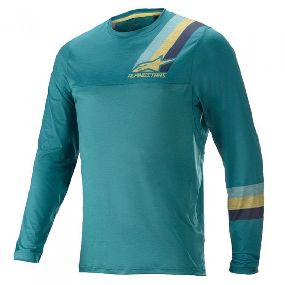 Dres - ALPINESTARS Alps 4.0 LS 2020 - Melange/Emerald/Ceramic/Celery