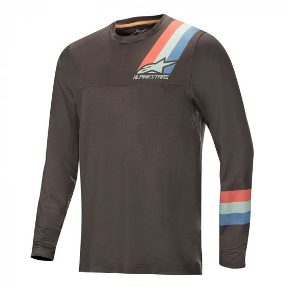 Dres - ALPINESTARS Alps 6.0 LS 2019 - Melange/dark Grey/Teal/Red