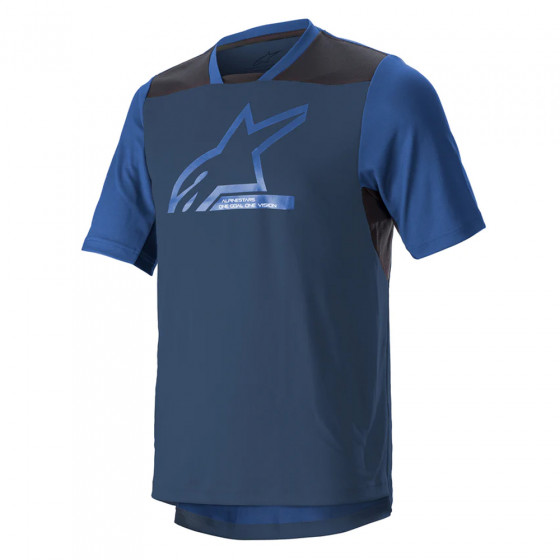 Dres - ALPINESTARS Drop 6.0 SS V2 - Mid Blue / Black