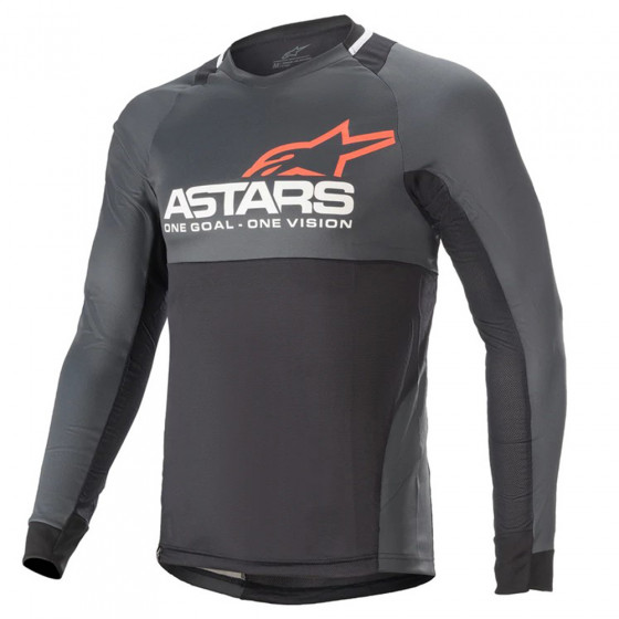 Dres - ALPINESTARS Drop 8.0. LS 2021 - Black Coral