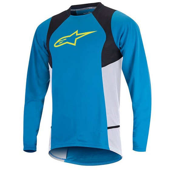 Dres - ALPINESTARS Drop LS 2 2016 - modrá