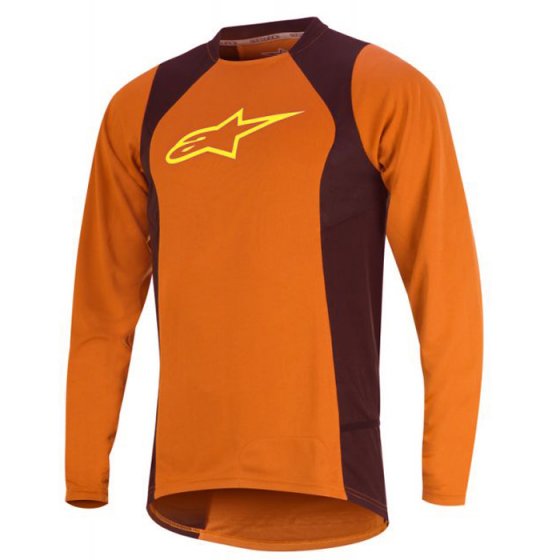 Dres - ALPINESTARS Drop LS 2 2016 - oranžová