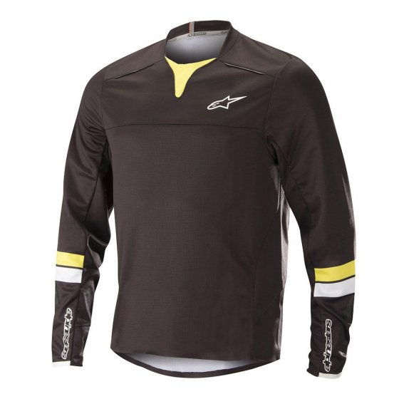 Dres - ALPINESTARS Drop Pro LS 2018 - Black/Acid Yellow