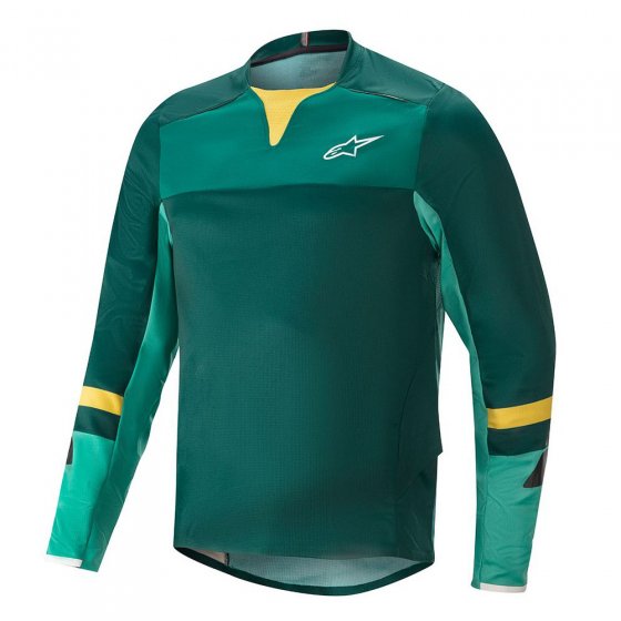  Dres - ALPINESTARS Drop Pro LS 2020 - Emerald Atlantic