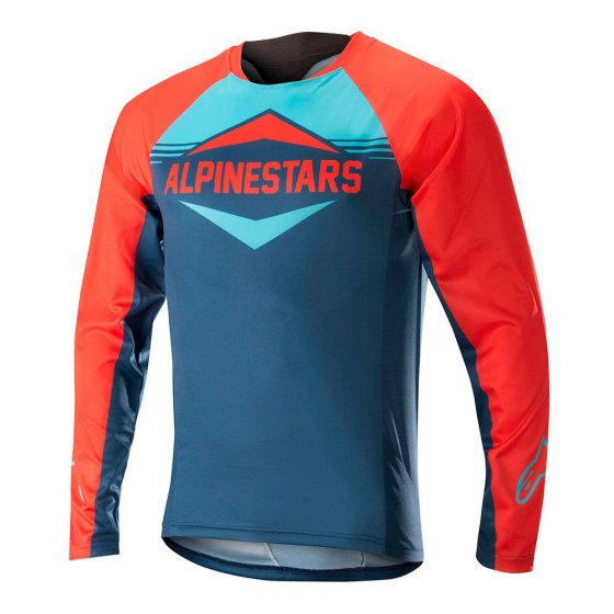 Dres - ALPINESTARS Mesa LS 2018 - Energy Orange/Poseidon Blue