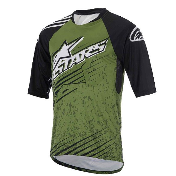 Dres - ALPINESTARS Sight Mercury SS 2015 - zelená