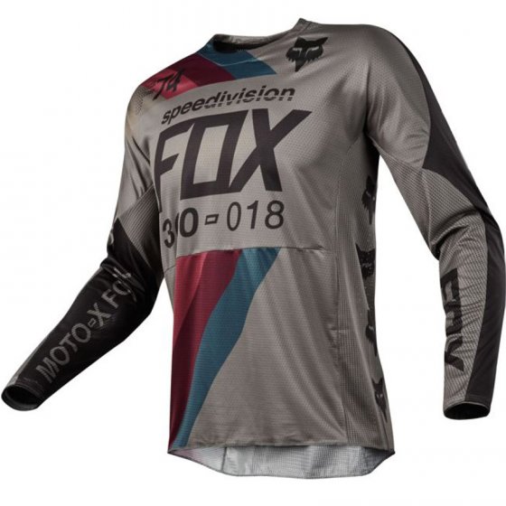 Dres - FOX 360 Draftr Jersey 2018 - šedá