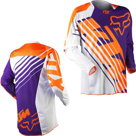 Dres - FOX 360 KTM 2015 - fialová