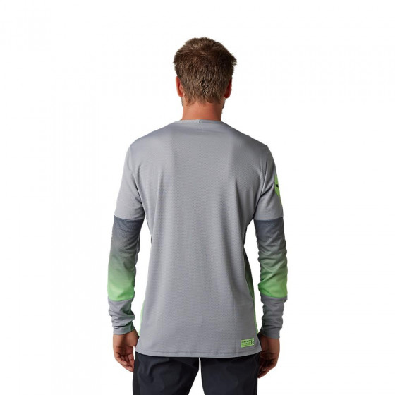 Dres - FOX Defend Ls Jersey Cekt 2023 - Light Grey