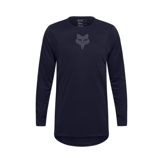 Dres - FOX Flexair Blackout Jersey 2025 - Black