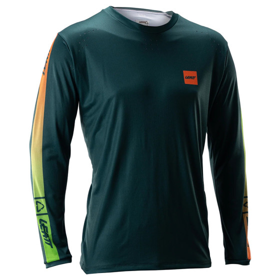 Dres - LEATT MTB Gravity 4.0 Ls 2026 - Spruce Green