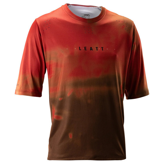 Dres - LEATT MTB Gravity 4.0 Ss 2026 - Dusty Red