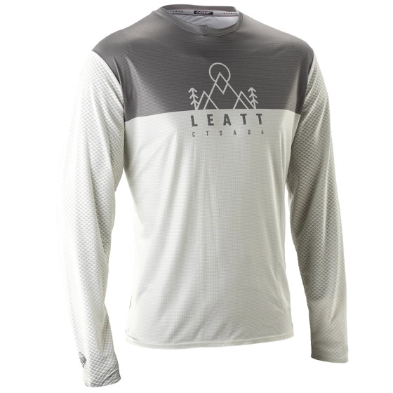 Dres - LEATT MTB Trail 3.0 Ls 2025 - Cream White
